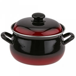 "Южанка" Набор эмалированных кастрюль 3 предмета: 2л - д18,5см, h9,8см, 3л - д21см, h12см, 4,5л - д23,5см, h13,2см, s0,8мм, форма грушевидная, двойной слой эмалевого покрытия, металлическая крышка с пластмассовой ручкой-кнопкой, металлические ручки,