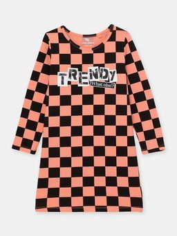 CRB wear/CSKG 63004-28-300 Платье для девочки, коралловый/Ex.Cherubino