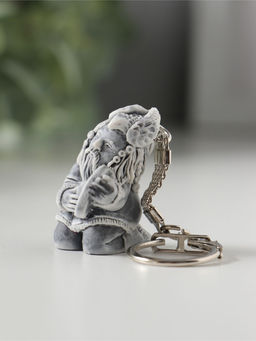 Брелок "Шаман сидит с бубном" маленький , 3,7см