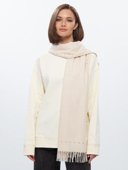 Палантин жен. хл+шерсть 70х185 LSC23-921-03 - Labbra фото 6