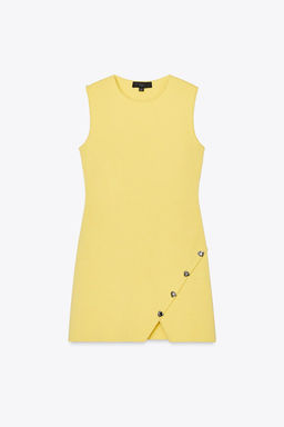 IRREGULAR BUTTON KNIT DRESS - Zara фото 5