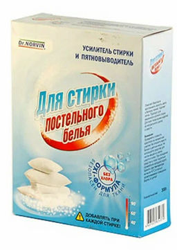 Dr.NORVIN усилитель СМС и пятновыводитель д/постельного белья 300гр
