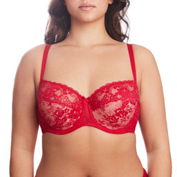 БЮСТГАЛЬТЕР Milavitsa 116180/G64 рубин/нюд  фото 3