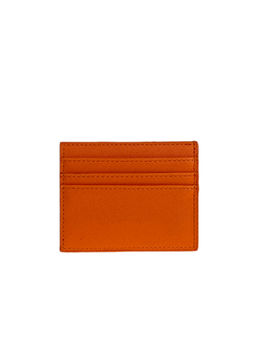 Картхолдер женский из искусственной кожи для пластиковых карт, цвет оранжевый
