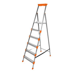 Стремянка широкие 6 ступеней (металл) СМ6 - Nika фото 8