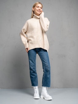 Ботинки 325.L.21074w. Белый/Мех