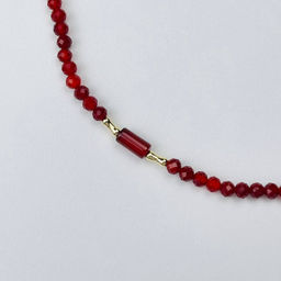 Бусы из Сердолика