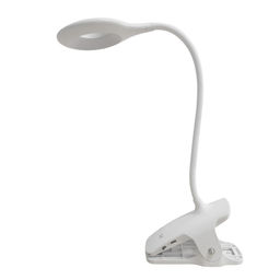 ULM-D601 8W/3000-6000K/DIM WHITE Светильник настольный светодиодный прищепка. Сенсорный выключатель. Диммер. Белый. TM Uniel