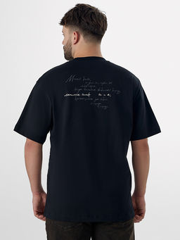 Футболка мужская черная с надписью - Mark formelle фото 2