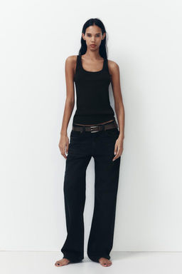TRF WIDE-LEG MID-RISE FULL LENGTH JEANS