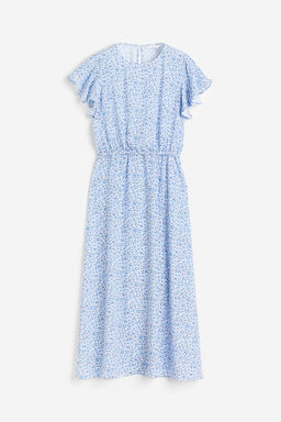 MAMA Vestido de lactancia en tejido crepe