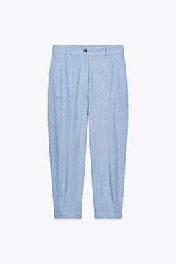 LINEN BLEND JOGGERS