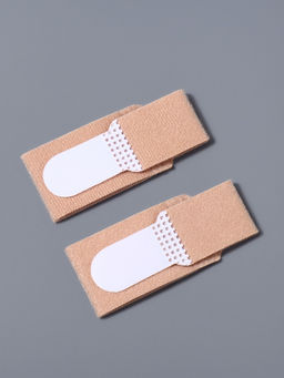 Корректоры для пальцев ног и рук, 11.5×2.5 см, пара, бежевые