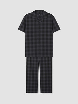 Regular Fit Ekose Erkek Pijama Tak?m?