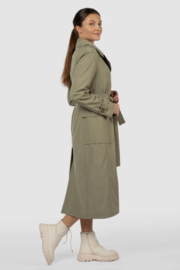 03-3274 Плащ женский (пояс) - El podio фото 3