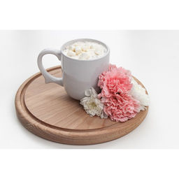 Кружка керамическая Доляна Coffee break, 380 мл, цвет белый  фото 2
