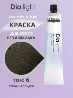 Dia Light 6. Темный блондин, крем-краска 60 мл