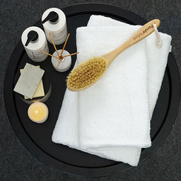 Махровое полотенце GINZA 30х60, 100% хлопок, 450 гр./кв.м. Белый - Традиция фото 5