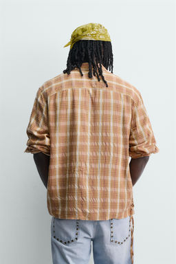Блузка Camisa Fluida оранжевая