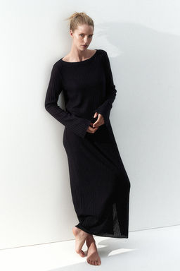 Vestido en punto de canale - H&m фото 3