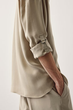 Camisa de lyocell Regular Fit - H&m фото 5