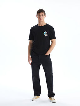 Baggy Fit Erkek Jean Pantolon