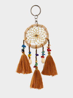 Брелок «Ловец снов», 17 см, медный