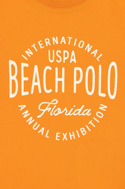 Erkek _ocuk Turuncu Ti__rt Sepette S_rpriz _ndirim - U.s. polo assn фото 3