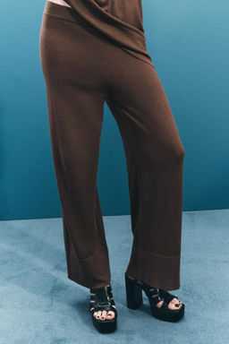 PLAIN KNIT CULOTTES - Zara фото 2