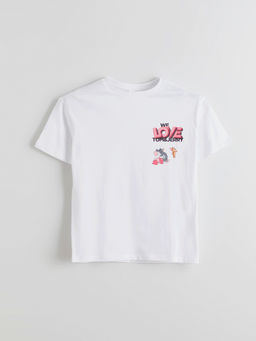 Tom ve Jerry Bask?l? K?z ?ocuk Ti??rt