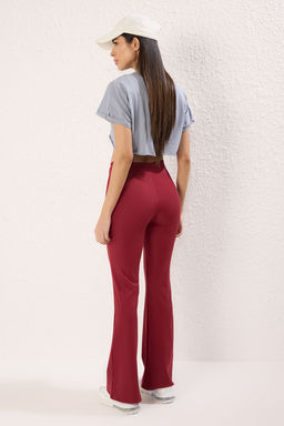 Siyah Dalg?c/Scuba Kumas Baglama Detayl? Spor Orme Esofman Alt? THMSS25EA00003 - Trendyolmilla фото 9