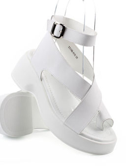 08-XT148-010 WHITE Босоножки женские (натуральная кожа)
