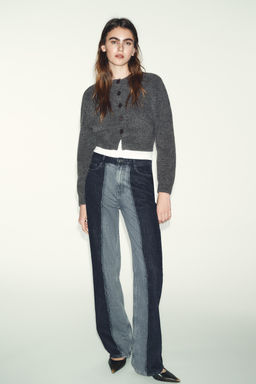 CHAQUETA PUNTO SOFT / Gris medio