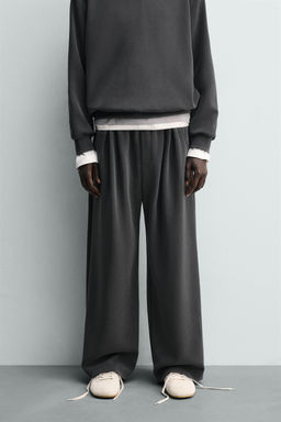 PANTAL?N JOGGER LAVADO SOFT / Azul / Gris - Zara фото 2