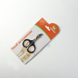 Ножницы-когтерезы с прорезиненными ручками, отверстие 6 мм, чёрные - Пижон фото 5