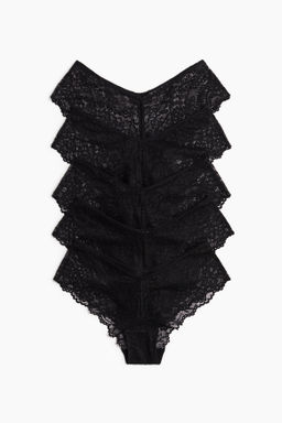 Pack de 5 bragas Hipster de encaje - H&m фото 12