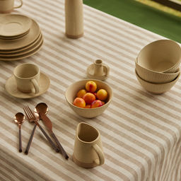 Скатерть SL HOME Strict line, 180×140 см, лён 100%, 180 г/м²