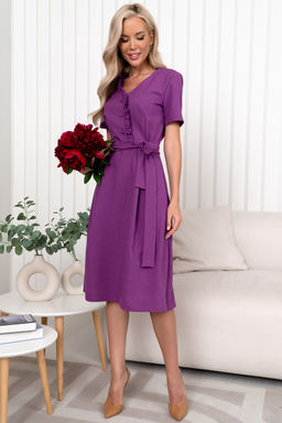 Платье Open Style 6842 сливовый