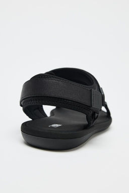 SANDALS WITH ADHESIVE STRAPS - Zara фото 4