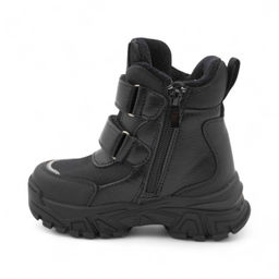 Ботинки мембранные на меху В6662-21 черные - BONCY фото 3