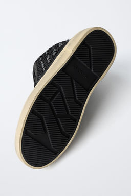 HIGH-TOP SNEAKERS WITH RHINESTONES - Zara фото 7