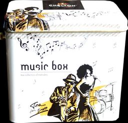 CHELTON. Чай вдвоем 100 гр. муз.шкатулка