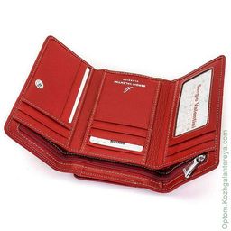 Маленький женский кожаный кошелек Sergio Valentini СВ 8093-109 фото 3