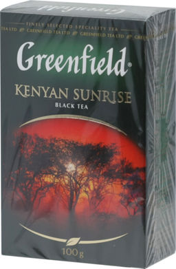 Greenfield. Kenyan Sunrise 100 гр. карт.пачка