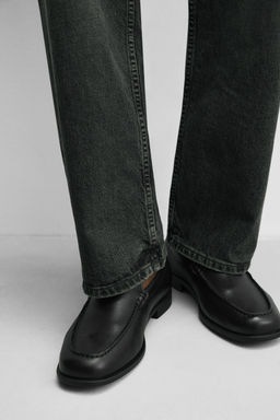SMART LEATHER LOAFERS - Zara фото 3