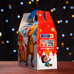 Цена за 5 шт. Подарочная коробка Турбозавры, Баул , 22 х 9 х 22 см - Simaland фото 4