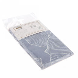 Наволочка 60х60см Аквилегия серый, с клапаном-запахом, бязь Комфорт 121г/м2, хлопок 100%, упаковка ПВХ 22х30см, Домашняя мода (Россия) фото 2