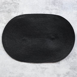 Салфетка для стола овальная / black 30*45 /уп 6/300/ ПРОМО АКЦИЯ Черная - Галеонтрейд фото 4