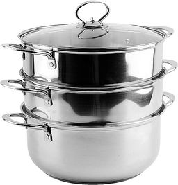 31070 Мантоварка 3х-ярус. 30 см.6,2л. MB (х6) - Mayer&boch фото 4