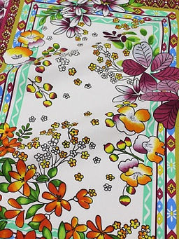 Дорожка Эстелаудер, ш.0.5м, хлопок-100%, 228гр/м.кв, раппорт 63.5см